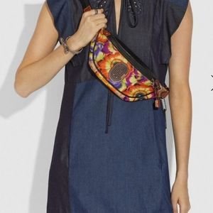 Coach Mini Rivington Belt Bag in Signature Canvas